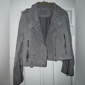 BLANKNYC Suede Moto jacket